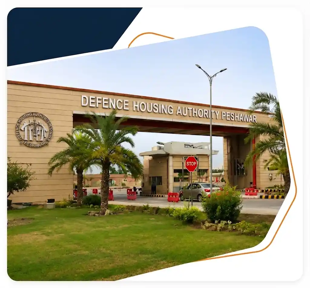DHA Peshawar entrance